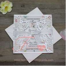 2017 Cheap Laser Cut Wedding Invitations UK